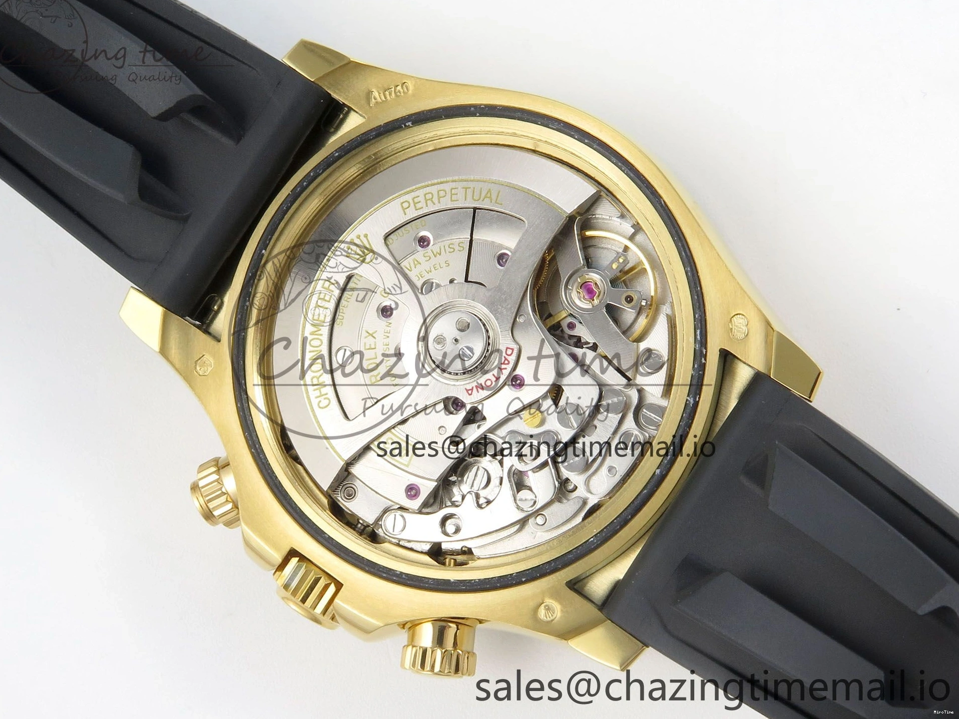 MiroTime 1223 Breathable Daytona 126518 YG Clean 1:1 Best Edition YG Dial on Oysterflex Strap DD 237